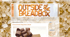 Desktop Screenshot of outsideofthebreadbox.com